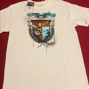 T shirt/ back of shirt solid white